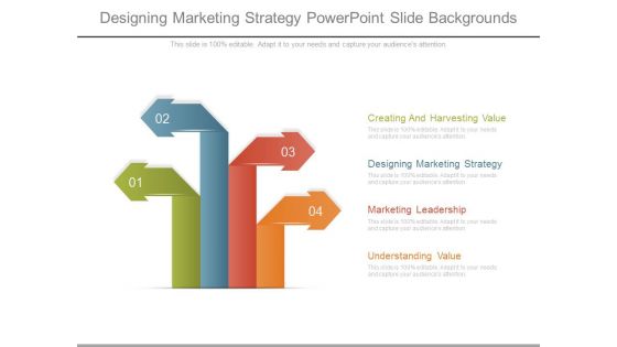 Designing Marketing Strategy Powerpoint Slide Backgrounds