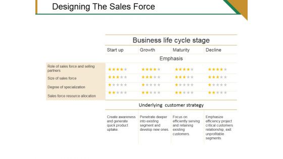 Designing The Sales Force Ppt PowerPoint Presentation Visual Aids Summary