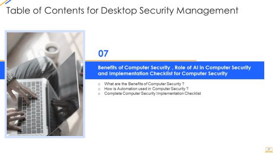 Desktop Security Management Ppt PowerPoint Presentation Complete With Slides