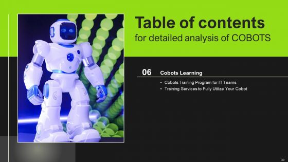 Detailed Analysis Of Cobots Ppt PowerPoint Presentation Complete Deck With Slides
