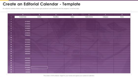 Detailed Guide Consumer Journey Marketing Create An Editorial Calendar Sample PDF Detailed Guide Consumer Journey Marketing Create An Editorial Calendar Sample PDF