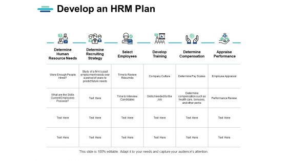 Develop An Hrm Plan Ppt PowerPoint Presentation Summary Graphics Example Develop An Hrm Plan Ppt PowerPoint Presentation Summary Graphics Example