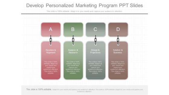 Develop Personalized Marketing Program Ppt Slides