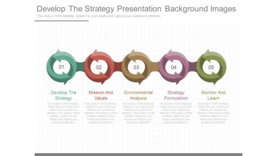 Develop The Strategy Presentation Background Images Develop The Strategy Presentation Background Images
