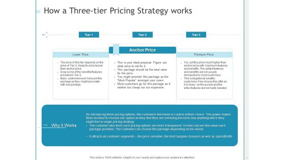 Developing A Right For Business How A Three Tier Pricing Strategy Works Information PDF