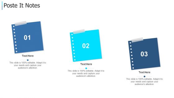 Developing An Action Plan For Supply Network Management Poste It Notes Clipart PDF