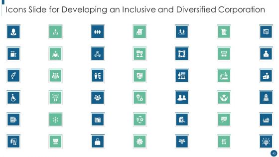 Developing An Inclusive And Diversified Corporation Ppt PowerPoint Presentation Complete Deck With Slides