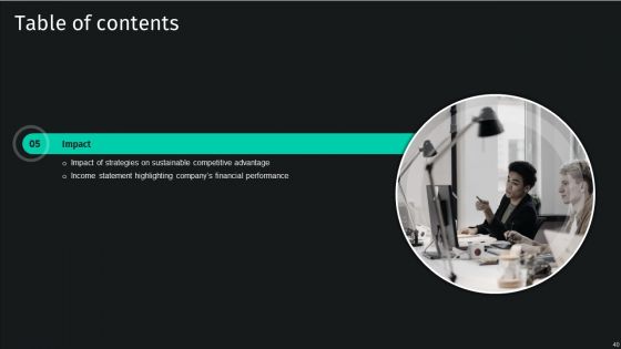 Developing And Achieving Sustainable Competitive Advantage Ppt PowerPoint Presentation Complete Deck With Slides