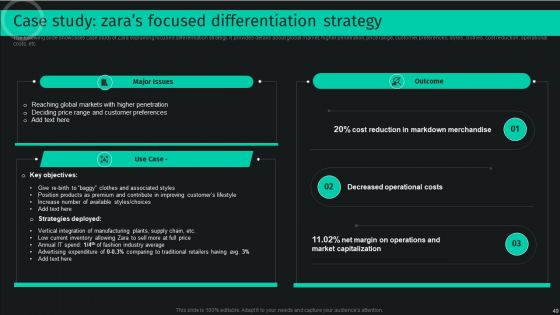 Developing And Achieving Sustainable Competitive Advantage Ppt PowerPoint Presentation Complete Deck With Slides