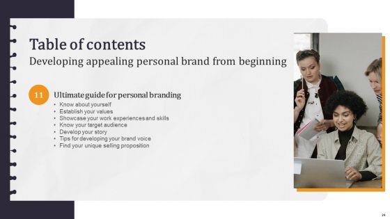 Developing Appealing Personal Brand From Beginning Ppt PowerPoint Presentation Complete Deck With Slides