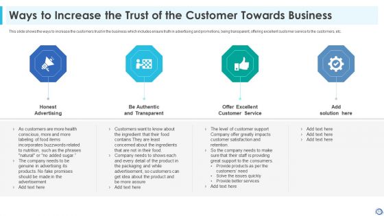 Developing Consumer Trust In A Startup Organization Ppt PowerPoint Presentation Complete With Slides