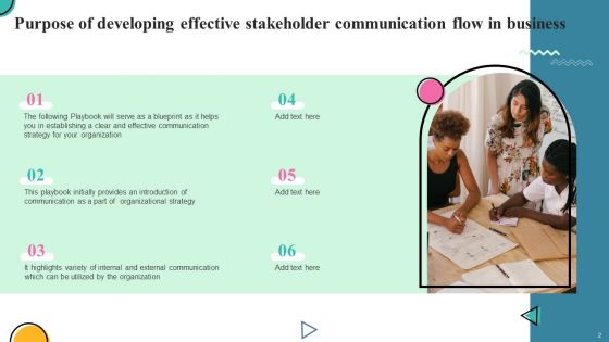 Developing Effective Stakeholder Communication Flow In Business Ppt PowerPoint Presentation Complete Deck With Slides