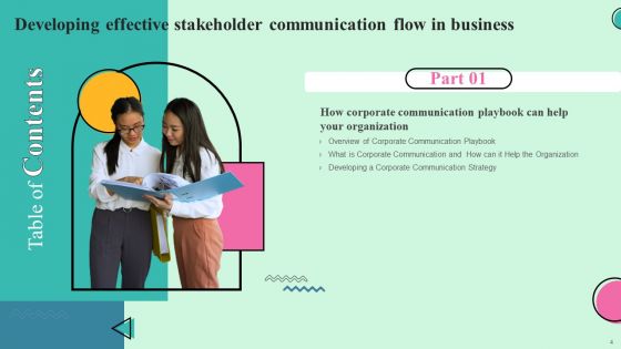 Developing Effective Stakeholder Communication Flow In Business Ppt PowerPoint Presentation Complete Deck With Slides