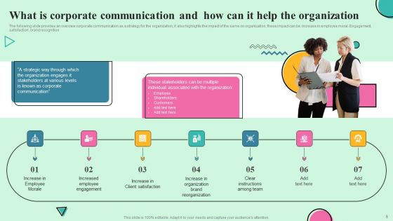 Developing Effective Stakeholder Communication Flow In Business Ppt PowerPoint Presentation Complete Deck With Slides