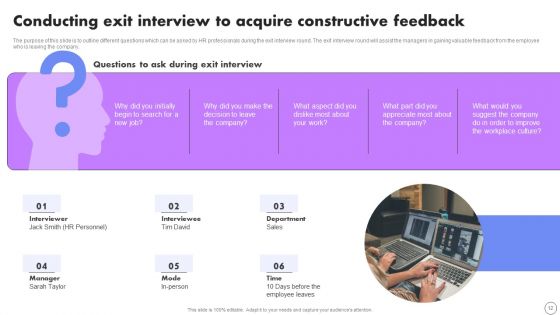 Developing Employee Retention Techniques To Minimize Turnover Rate Ppt PowerPoint Presentation Complete Deck With Slides