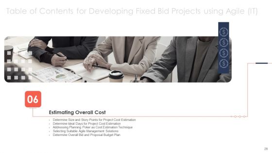 Developing Fixed Bid Projects Using Agile IT Ppt PowerPoint Presentation Complete Deck With Slides