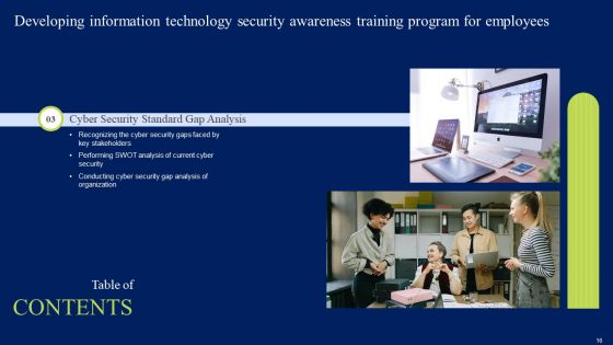 Developing Information Technology Security Awareness Training Program For Employees Ppt PowerPoint Presentation Complete Deck With Slides