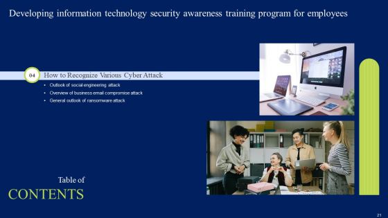Developing Information Technology Security Awareness Training Program For Employees Ppt PowerPoint Presentation Complete Deck With Slides