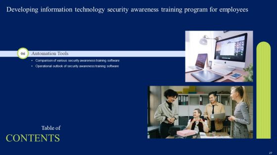 Developing Information Technology Security Awareness Training Program For Employees Ppt PowerPoint Presentation Complete Deck With Slides
