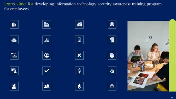 Developing Information Technology Security Awareness Training Program For Employees Ppt PowerPoint Presentation Complete Deck With Slides