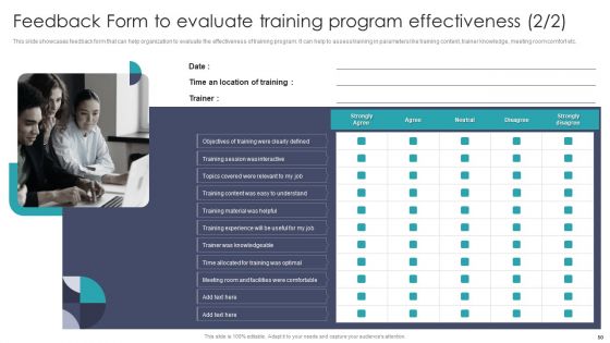 Developing On Job Training Plan For Employee Skills Enhancement Ppt PowerPoint Presentation Complete With Slides