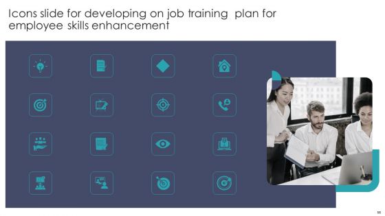 Developing On Job Training Plan For Employee Skills Enhancement Ppt PowerPoint Presentation Complete With Slides