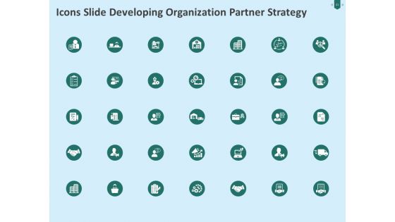 Developing Organization Partner Strategy Ppt PowerPoint Presentation Complete Deck With Slides