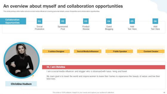 Developing Personal Brand On Social Media Channels Ppt PowerPoint Presentation Complete Deck With Slides