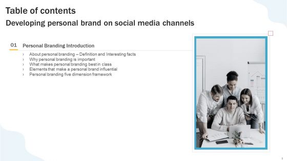 Developing Personal Brand On Social Media Channels Ppt PowerPoint Presentation Complete Deck With Slides