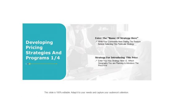 Developing Pricing Strategies And Programs Strategy Ppt PowerPoint Presentation Icon Backgrounds