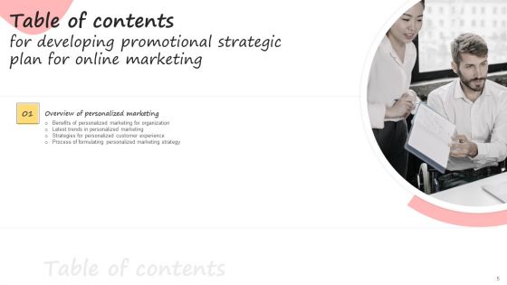 Developing Promotional Strategic Plan For Online Marketing Ppt PowerPoint Presentation Complete Deck With Slides
