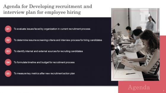 Developing Recruitment And Interview Plan For Employee Hiring Ppt PowerPoint Presentation Complete Deck With Slides