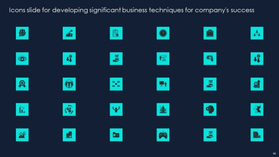 Developing Significant Business Techniques For Companys Ppt PowerPoint Presentation Complete Deck With Slides