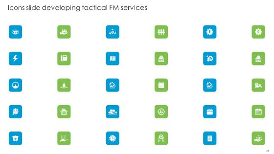 Developing Tactical FM Services Ppt PowerPoint Presentation Complete Deck With Slides