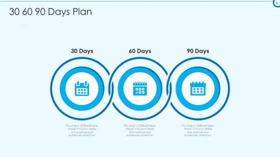 Developing Viable Working Surrounding 30 60 90 Days Plan Formats PDF