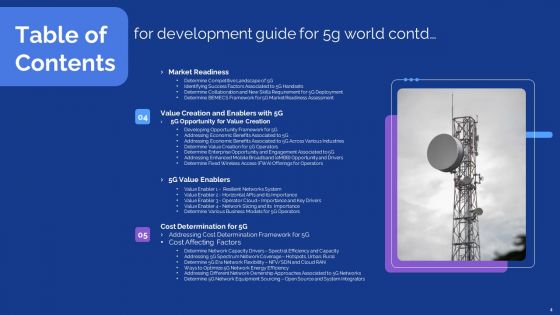 Development Guide For 5G World Ppt PowerPoint Presentation Complete With Slides