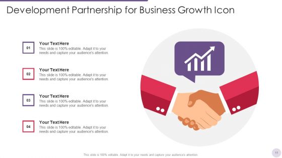 Development Partnership Ppt PowerPoint Presentation Complete Deck With Slides