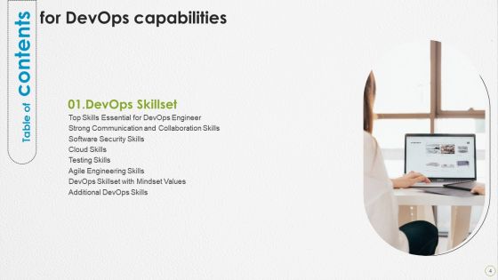 Devops Capabilities Ppt PowerPoint Presentation Complete Deck With Slides