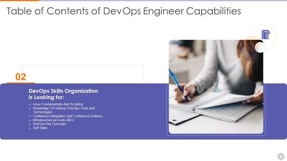 Devops Engineer Capabilities Ppt PowerPoint Presentation Complete Deck With Slides