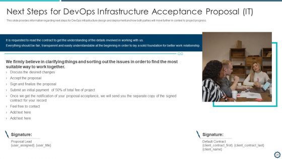 Devops Infrastructure Acceptance Proposal IT Ppt PowerPoint Presentation Complete Deck With Slides