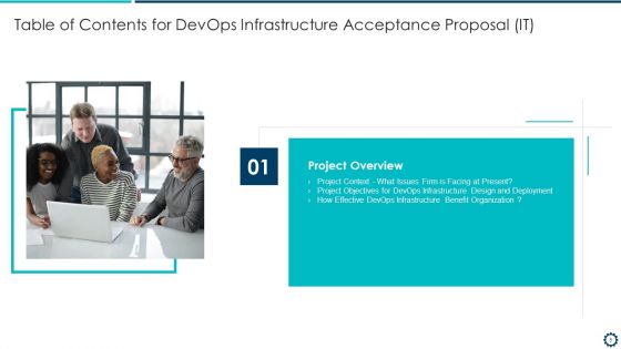 Devops Infrastructure Acceptance Proposal IT Ppt PowerPoint Presentation Complete Deck With Slides