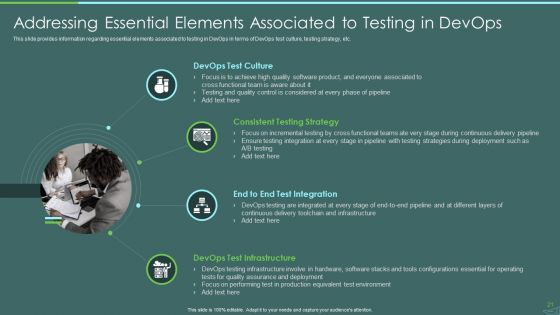 Devops Quality Assurance And Testing To Improve Speed And Quality IT Ppt PowerPoint Presentation Complete Deck With Slides
