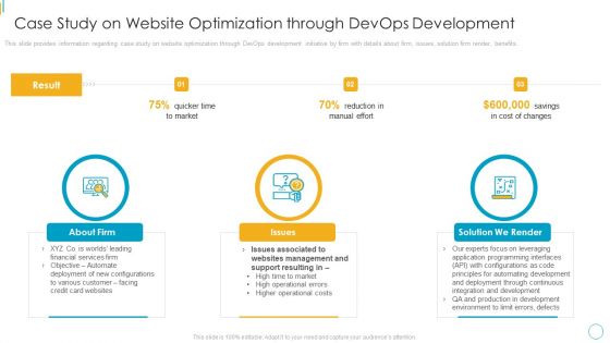 Devops Services Spectrum Proposal IT Case Study On Website Optimization Through Devops Development Guidelines PDF Devops Services Spectrum Proposal IT Case Study On Website Optimization Through Devops Development Guidelines PDF