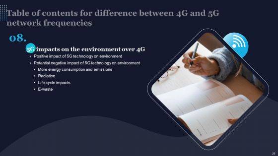 Difference Between 4G And 5G Network Frequencies Ppt PowerPoint Presentation Complete Deck With Slides