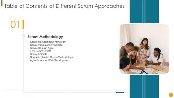 Different Scrum Approaches Ppt PowerPoint Presentation Complete Deck With Slides