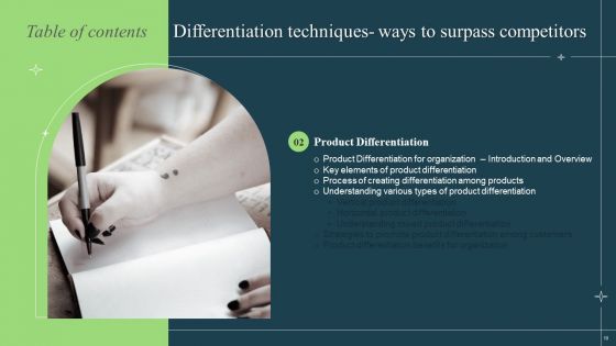 Differentiation Techniques Ways To Surpass Competitors Ppt PowerPoint Presentation Complete With Slides