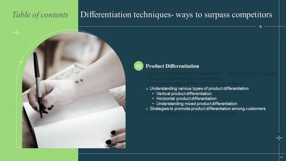 Differentiation Techniques Ways To Surpass Competitors Ppt PowerPoint Presentation Complete With Slides