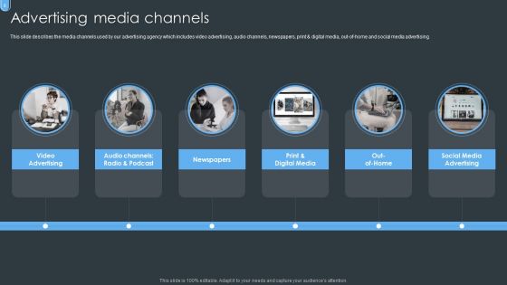 Digital Ad Marketing Services Company Profile Ppt PowerPoint Presentation Complete With Slides