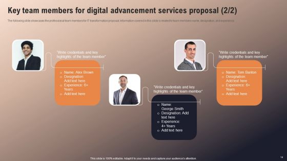 Digital Advancement Services Proposal Ppt PowerPoint Presentation Complete Deck With Slides