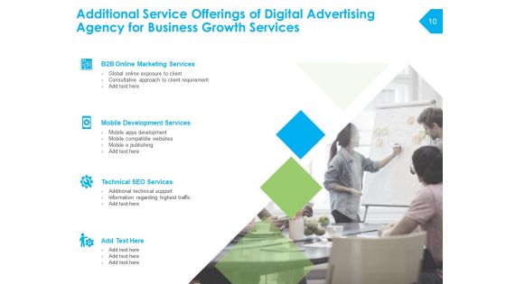 Digital Advertising Agency For Business Growth Proposal Ppt PowerPoint Presentation Complete Deck With Slides